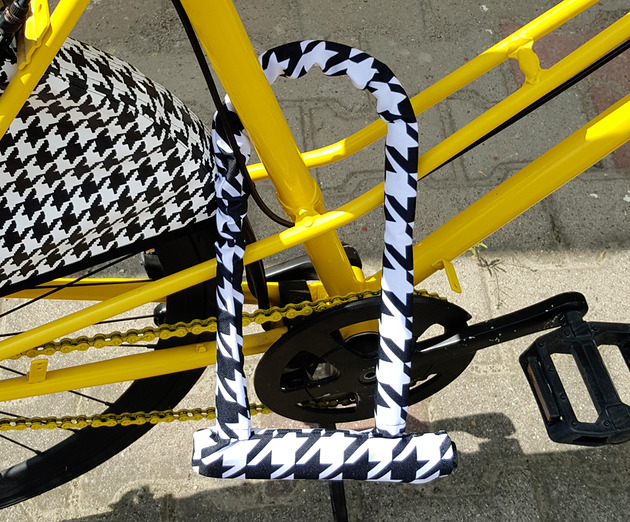 akcesoria do roweru Blokada Zapięcie rowerowe u-lock PEPITKA