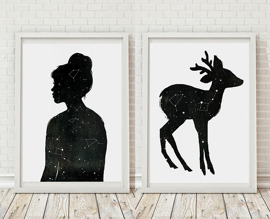 2 ilustracje A4 Anita Tomala