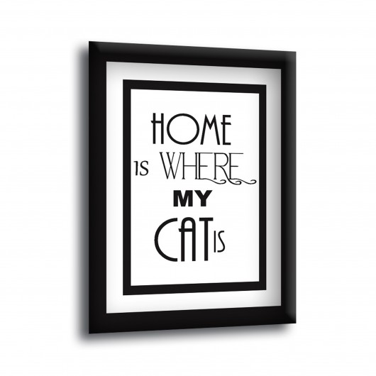 Obraz Z Nadrukiem"Home Is Where" Seepoint
