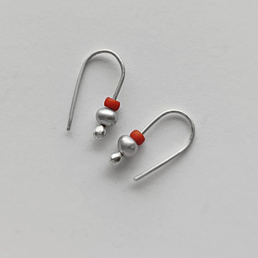 kolczyki z kamieniami Kolczyki OKRĄG