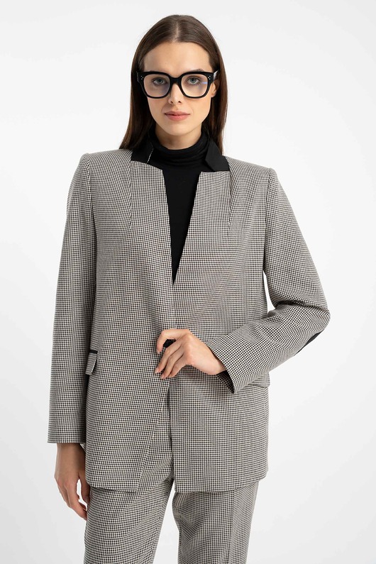 marynarki damskie Marynarka Aurora Black Pepito