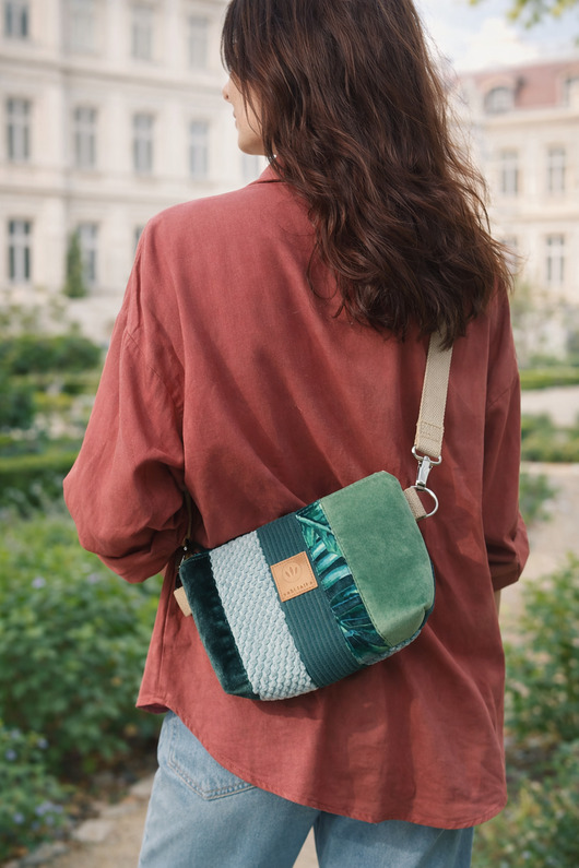 saszetka nerka Patchworkowa torebko nerka Bali