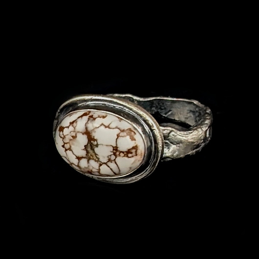 pierścionki srebrne Pierścionek wild horse jaspis