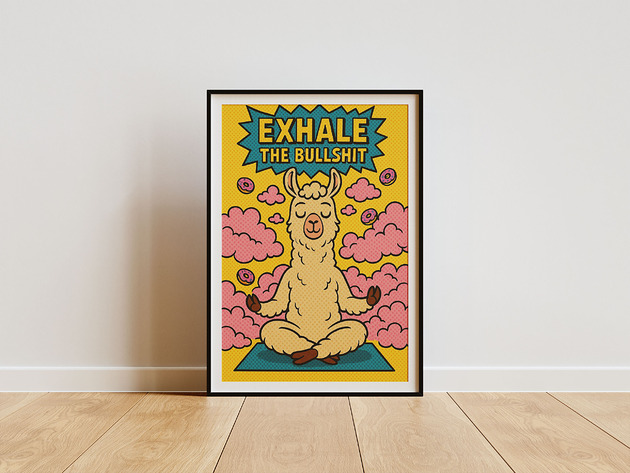 plakaty Plakat - Exhale