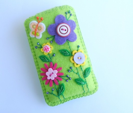 Etui na telefon Kwiaty  Tulis
