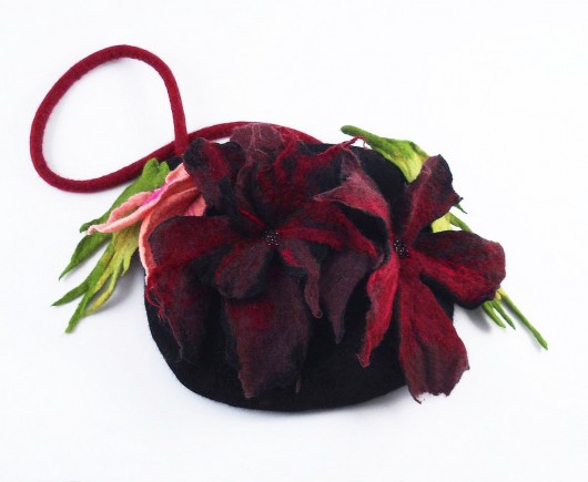 Jedwabnofilcowa Torebka: Living Bag filcant
