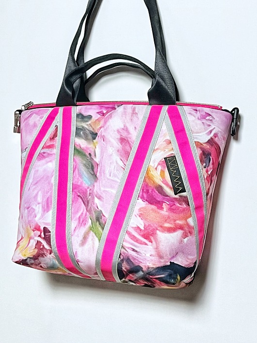 torby na ramię Art MIMA bag SHORT Lidia Markiewicz print