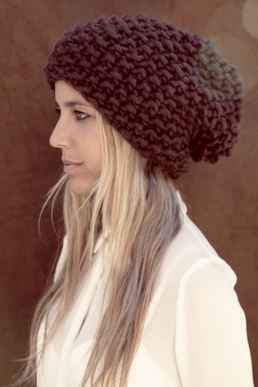Sienna Beanie - czapka wełniana - zestaw DIY  Czas zamotac