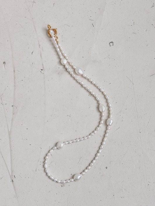 złote naszyjniki Naszyjnik z pereł naturalnych