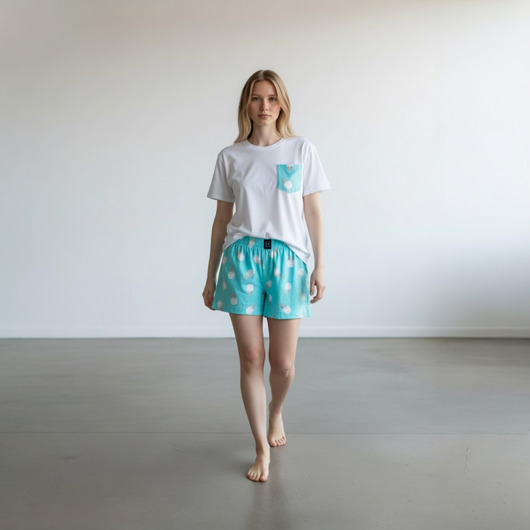 piżamy damskie Piżama Unisex bawełniana w lody