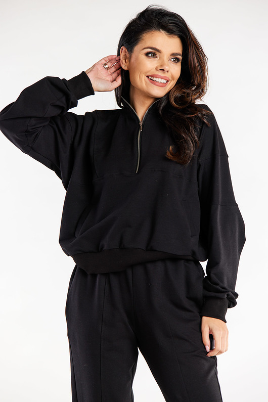 bluza bez kaptura damska Bluza C316
