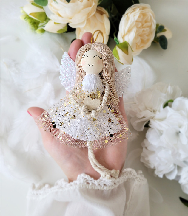 ozdoby choinkowe Aniołek na choinkę