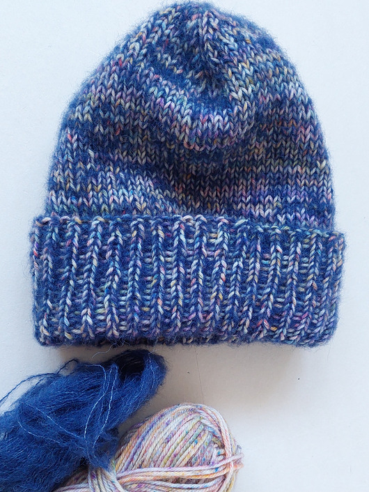 czapki damskie Na drutach "HA_05" alpaca&silk&wool