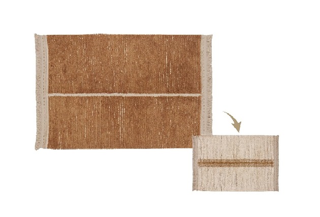 dywany Dywan 2w1 Duetto Toffee 140x200 Lorena Canals