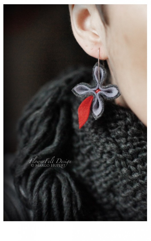 Szare i szczypta chilli FlowerFelt Design