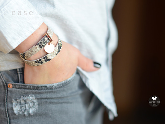snake & ring gold barboleta