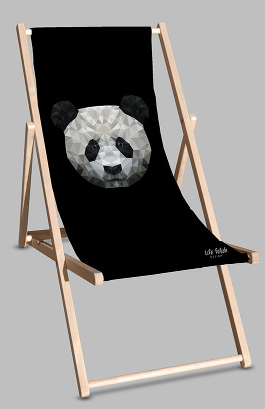 Leżak Black panda Life fetish