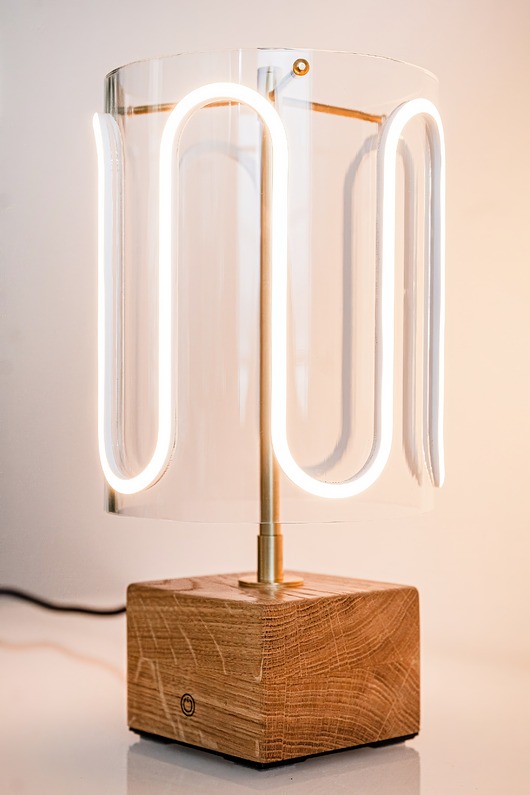lampy stołowe Lampa dekoracyjna stołowa WAVE
