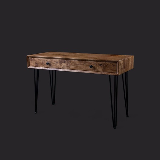 biurka Dębowe biurko z litego drewna