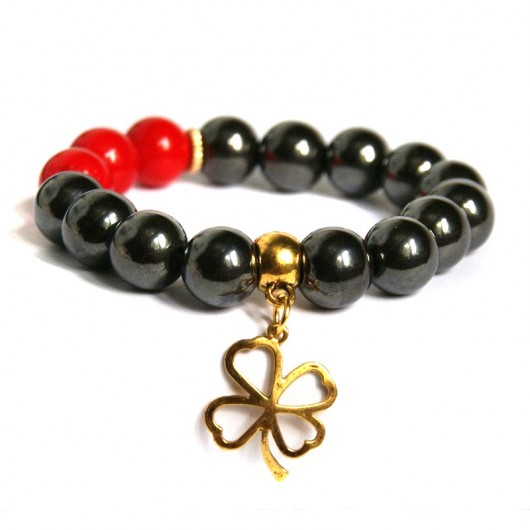 NEW! graphite, red & gold V kaktusia