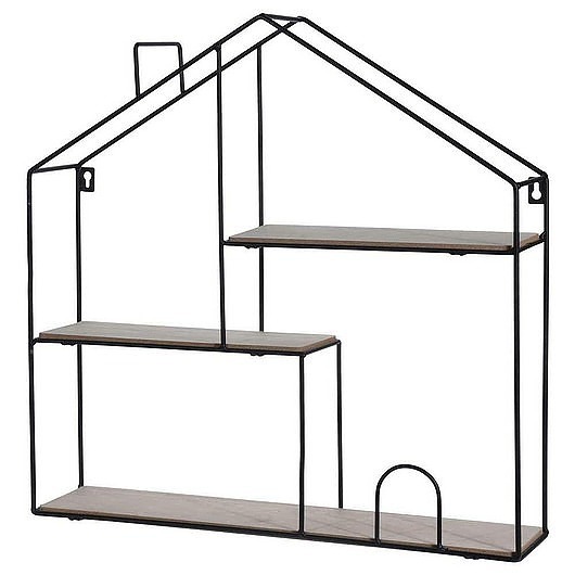 Półka Ścienna Metalowa Domek MIA home