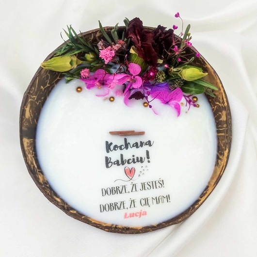 świeczniki i świece Personalizowany prezent dla Twoich Dziadków
