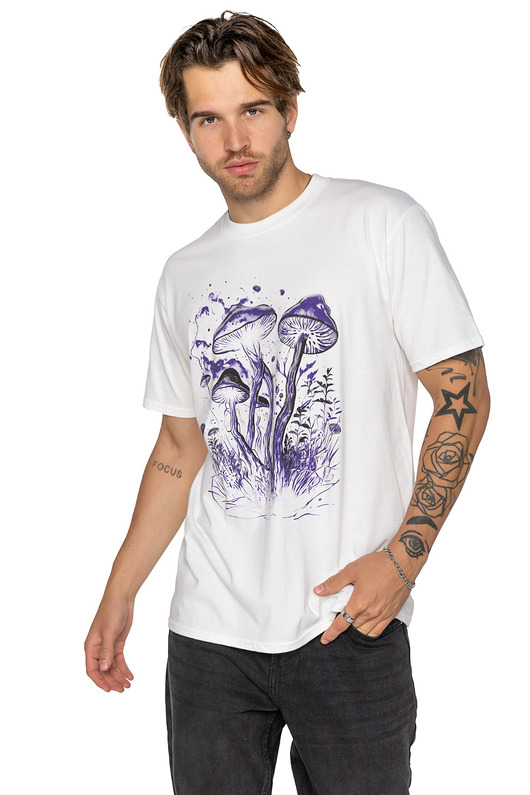 t-shirty męskie T-shirt męski UNDERWORLD Mushrooms