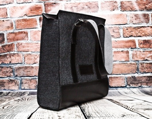 Torba filcowa work.XXL SILVER playworkcreate
