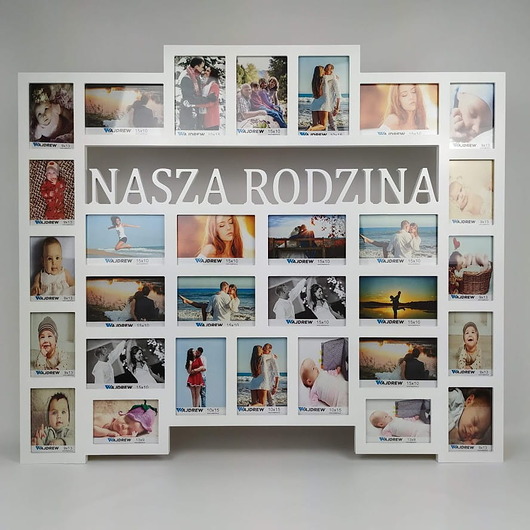 ramki na zdjęcia Multirama ramka na zdjęcia Nasza Rodzina 30 zdjęć prezent na święta