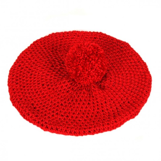 czapki damskie Unikatowy beret