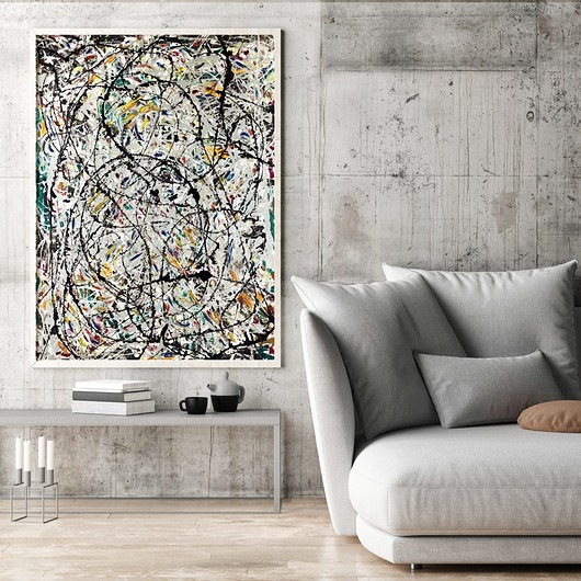 plakaty Plakat Abstrakcja pollock
