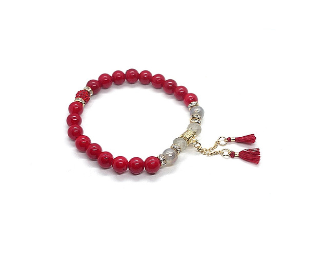 Red /troki/  - bransoletka KiKa pracownia