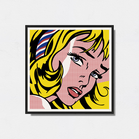 Roy Lichtenstein plakat Pas De LArt