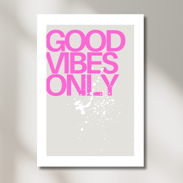 plakaty Plakat Good Vibes