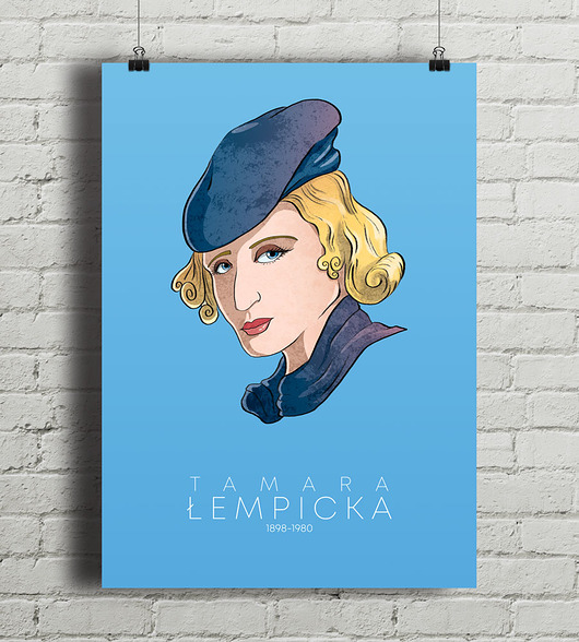 plakaty Plakat Tamara Łempicka
