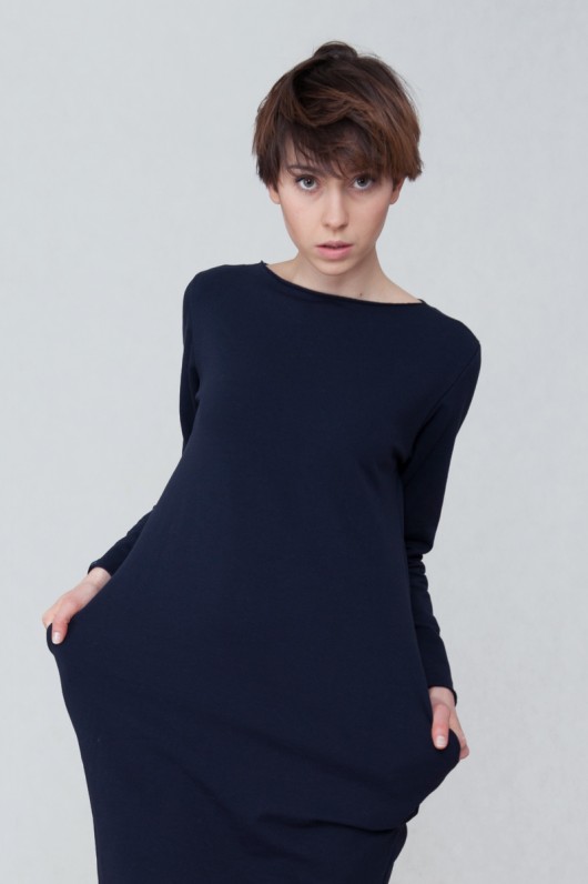 Pear dress granatowa tunika kokowor