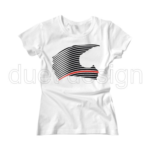 T-shirt Damski P_051 duet design Duet design