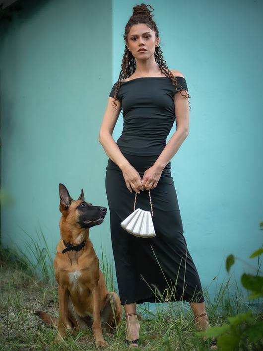 topy damskie Minimalistyczny, marszczony top - Weronika