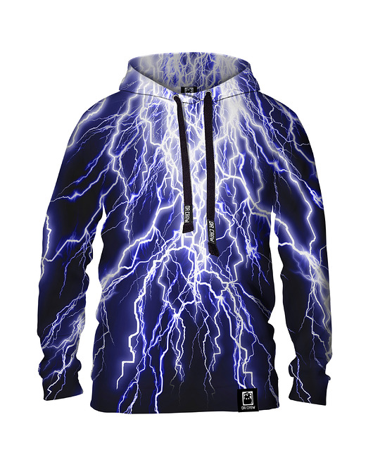 bluza z kapturem damska Damska Bluza z kapturem DR.CROW Lightnight