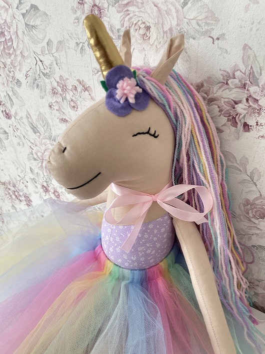 misie i maskotki Zosia maskotka jednorożec 55 cm