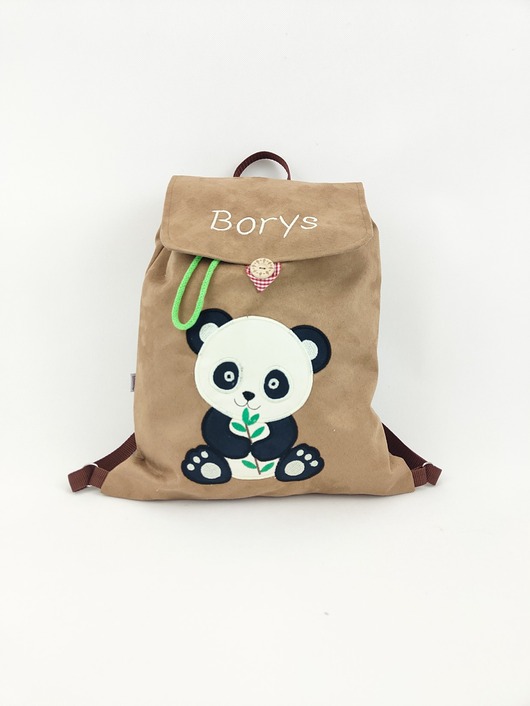 torebki, worki i plecaki dziecięce Personalizowany prezent dla dziecka - plecak z Pandą