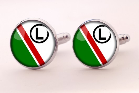 Spinki do mankietów klub Legia Warszawa EGGinEGG