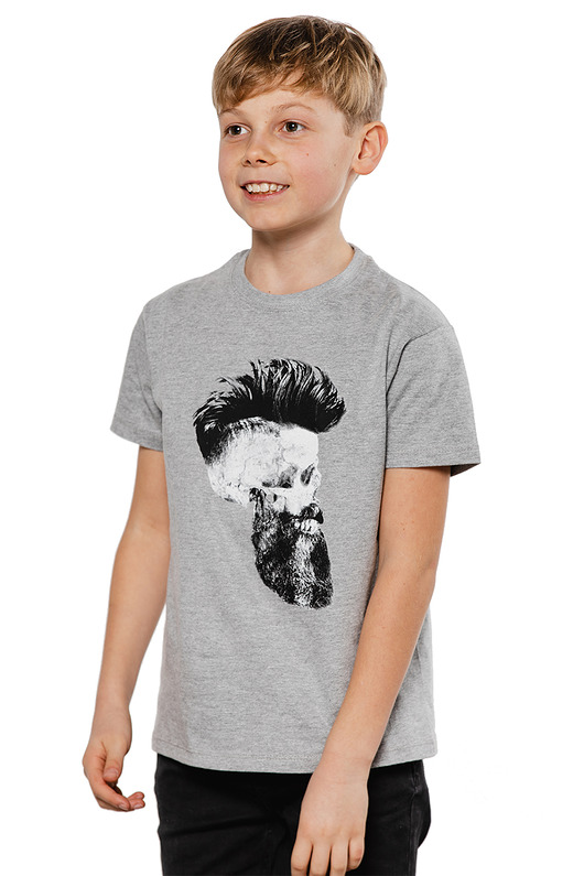 t-shirty dla chłopców T-shirt dziecięcy UNDERWORLD Czacha z brodą