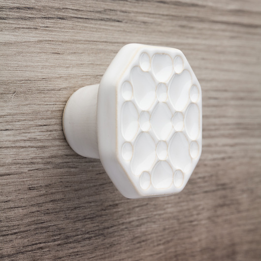 gałki do mebli Gałka do mebli biała wz.11