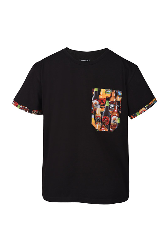 T-shirt męski Black beer Kokoszkaofficial