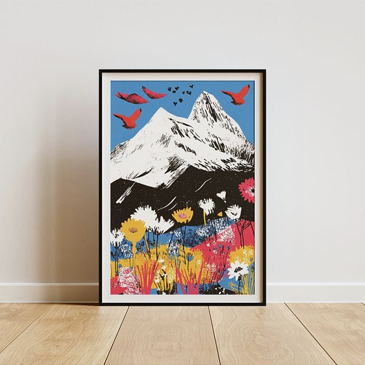 plakaty Plakat -  Kocham Alpy