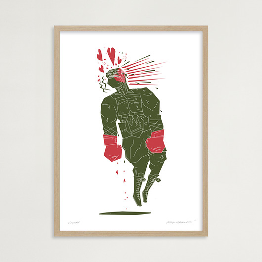 plakaty Plakat Sitodruk Tenderness