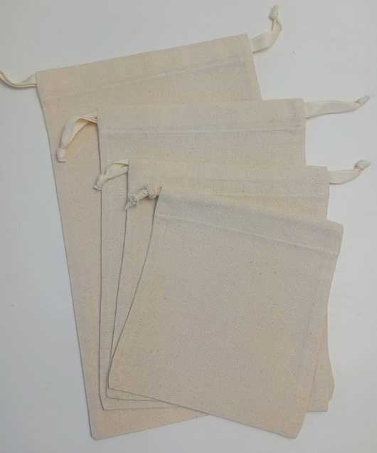 Woreczki zero waste/komplet/wielorazowe Helena Kamińska