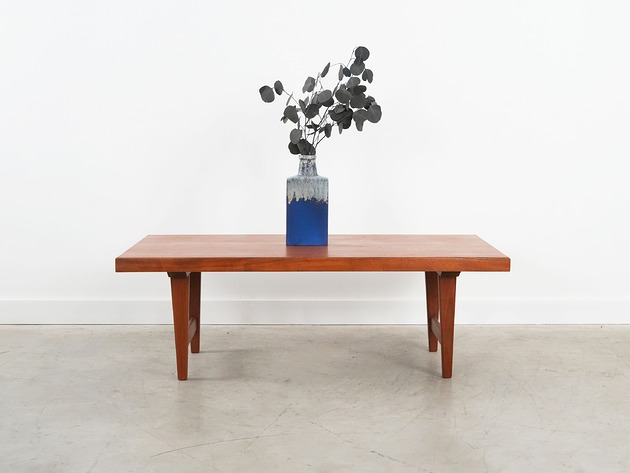 stoliki kawowe Ława tekowa, duński design, lata 70, produkcja: Dania