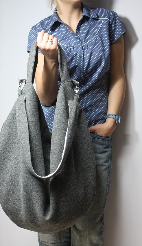 Torba XXL hobo  + etui na telefon Zuzia Górska